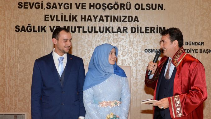 2018'de Osmangazi İlçesinde 431 Yabancı Uyruklu Vatandaş Evlendirildi