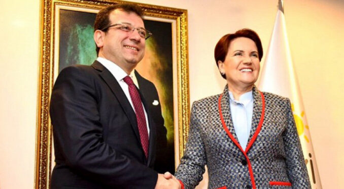 Akşener CHP İstanbul Adayı İmamoğlu İle Görüştü