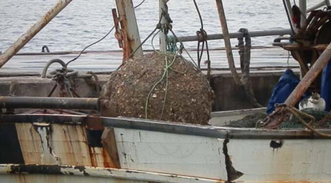 Balıkçıların Ağına Mayın Takıld