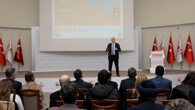 BTSO Dubai'de Ticaret Merkezi Açmaya Hazırlanıyor