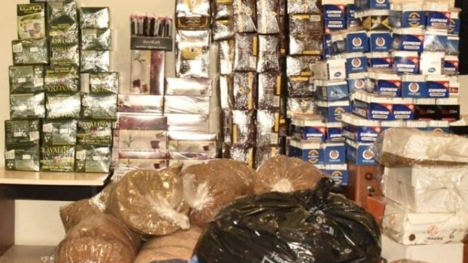 Bursa'da Kaçak Çay ve Sigara Baskını
