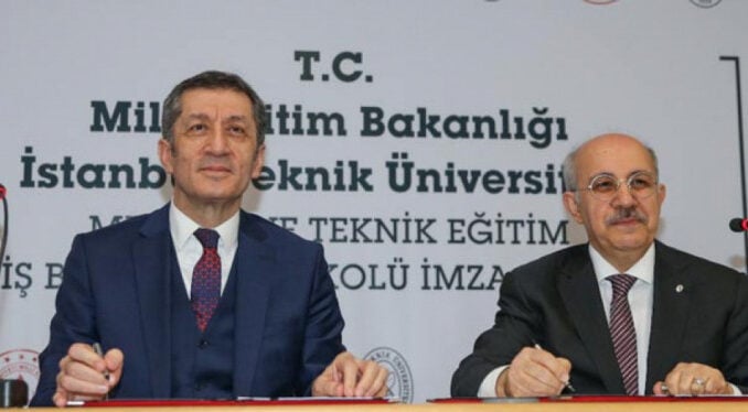 stanbul Teknik Üniversitesi ile Ziya Kalkavan Mesleki ve Teknik Anadolu Lisesi İş Birliği Protokolü İmzaladı