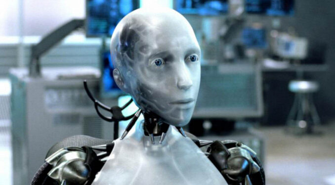 Kızının odasında ödev yapan robotu görünce..