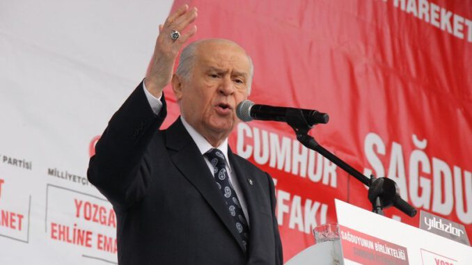Bahçeli “Zillet ittifakının işi gücü fitne fesat”