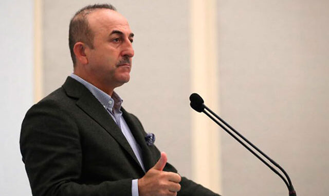 Çavuşoğlu Artık İsrail'in pervasızlığına 'dur' demek gerekiyor
