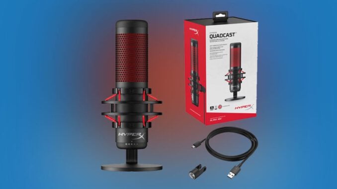 HyperX QuadCast Profesyonel Mikrofon piyasaya çıkıyor