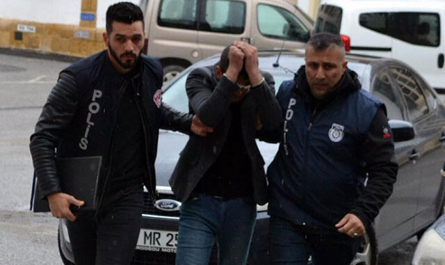 Polislerden ateş isteyince ortaya çıktı, tutuklandı