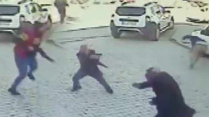 3 kişinin öldüğü çatışma anı ortaya çıktı