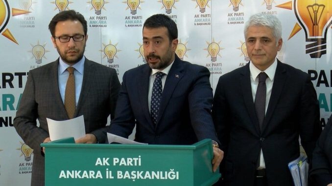 AK Parti, Ankara'da tüm sandıkların yeniden sayılması için başvurdu