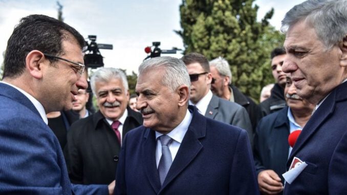 Binali Yıldırım, Ekrem İmamoğlu'nu tebrik etti