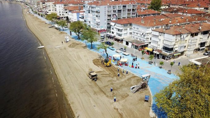 Bursa Plajları Yaza Hazırlanıyor