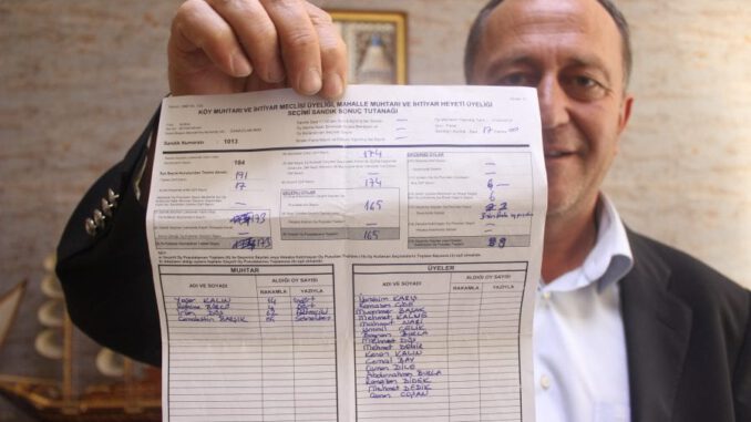 Bursa'da 23 oyla seçimi kazandığı halde muhtarlığı kaybeden Cemalettin Barışık İl Seçim Kurulu'na başvurdu