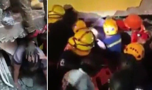 Filipinler’de can pazarı! 20 kişi kurtarıldı, 40 kişi enkaz altında