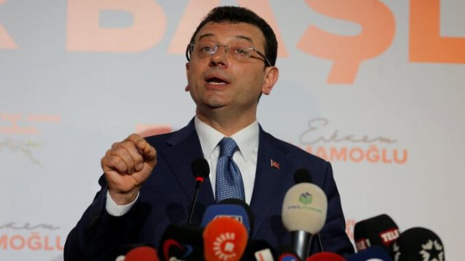 İmamoğlu Rakibimiz yıldırım hızıyla seçimi kazandığını açıkladı