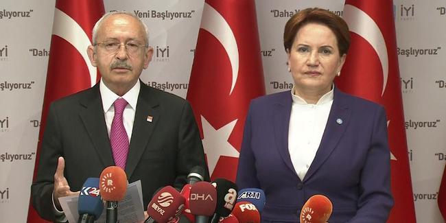 Kılıçdaroğlu ve Akşener'den ortak açıklama