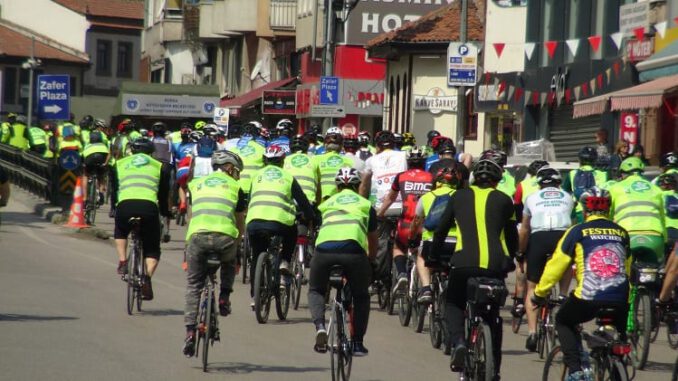 Yeşilay sağlıklı yaşam için pedal bastı