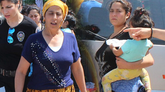 Akılalmaz olay! Polisi görünce kızının kucağına atıp kaçtı...