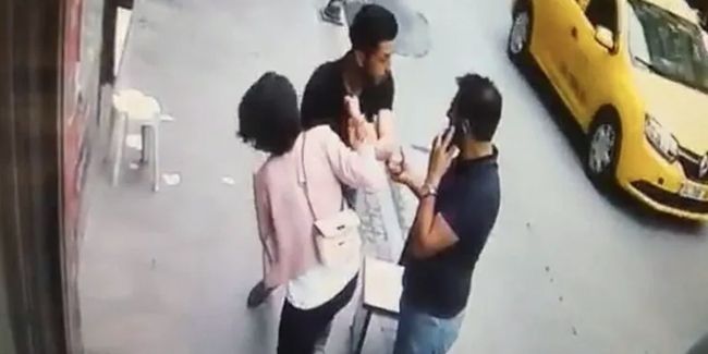 Beşiktaş’ta eşiyle kavga eden şahıs ekmek bıçağıyla tehditler savurdu