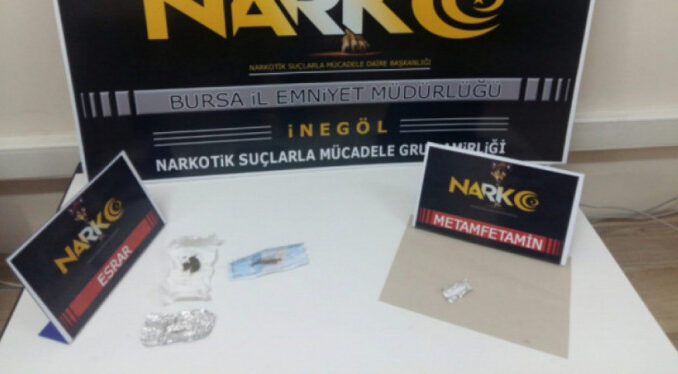 Bursa İnegöl'de Uyuşturucu Operasyonu 9 Gözaltı