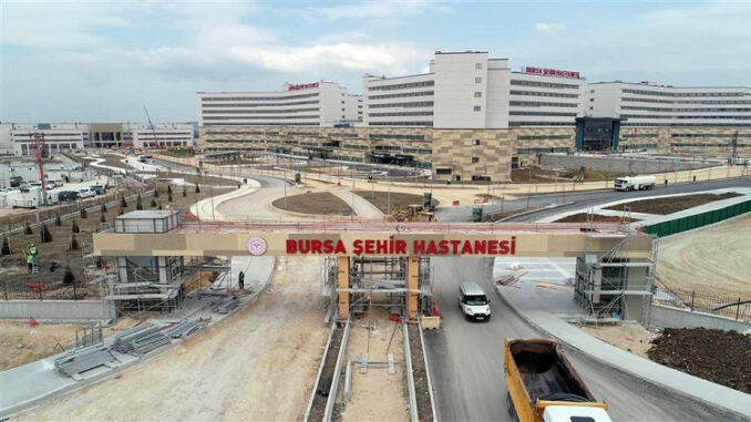 Bursa Şehir Hastanesi TBMM Gündemine Taşındı