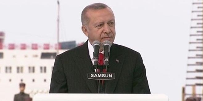 Erdoğan Samsun'da konuştu Güvenlik ve ekonomide saldırı dalgası bitmiş değil