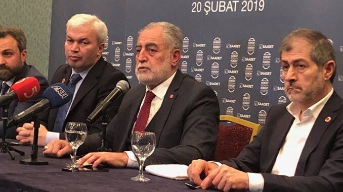 Saadet Partisi'nin İstanbul adayı Gökçınar Seçime katılma görüşü oluştu