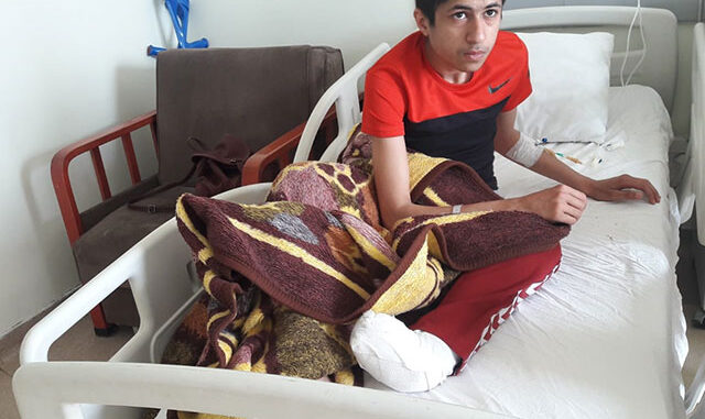 Sokakta bulunan parmaklar, kaza geçiren Hasan'ın çıktı