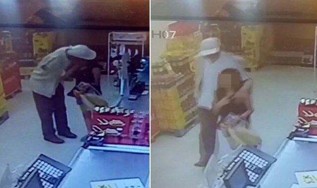 9 yaşındaki kızı markette dudağından öpen adam gözaltında