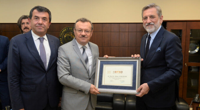BTSO Başkanı Burkay Üniversiteler kentin aklı