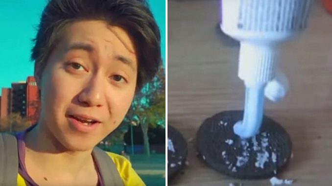 Evsize diş macunlu oreo yediren YouTuber Kanghua Ren 15 ay hapis cezası