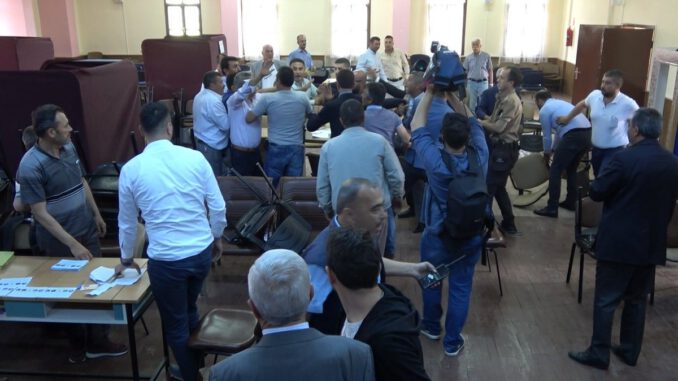 Kırıkkale Keskin'de sandık başında kavga çıktı