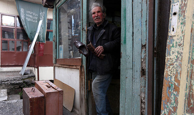 Samanpazarı'nın son ayakkabı tamircisi
