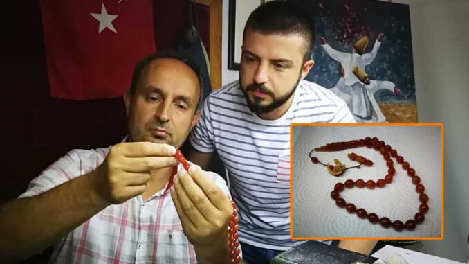 Bahçeli'ye-Bursa-İznik'ten-özel-tasarım-tespih
