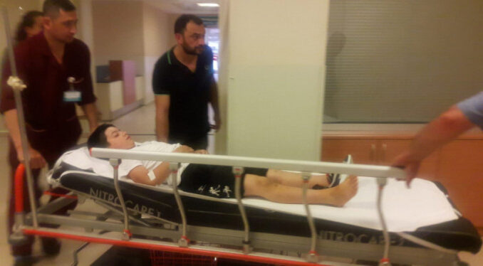 Bursa İnegöl'de Bisiklet Süren 10 Yaşındaki Çocuğa Otomobil Çarptı