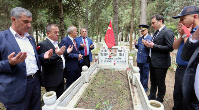Bursa Yenişehir'de 15 Temmuz kahramanları dualarla anıldı