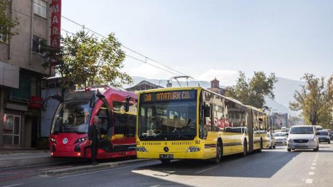 Bursa'da Ulaşım 14 Temmuz Günü KPSS Adaylarına Ücretsiz Olacak