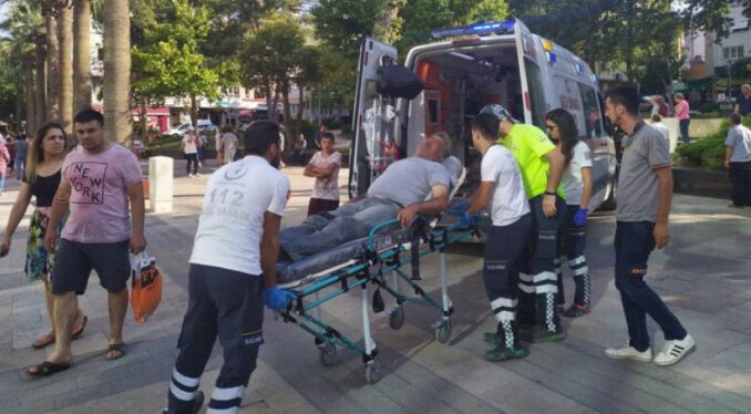 Çocuk parkında kan donduran olay!
