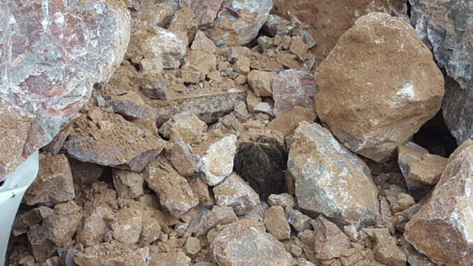 Feci ölüm! Kamyondan dökülen kayaların altında kaldı