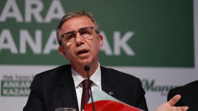 Mansur Yavaş’tan fotoğraflarının kaldırılması talimatı