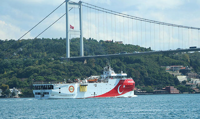 'Oruç Reis' Sismik Araştırma Gemisine Yeni Görev
