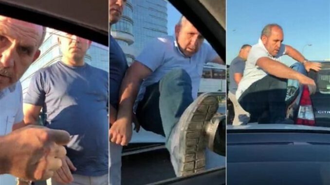 Pendik'te araca saldıran şahıs ifade vermek üzere karakola geldi