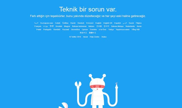 Twitter’daki bir saatlik arıza, şirkete yüzde 1 değer kaybettirdi