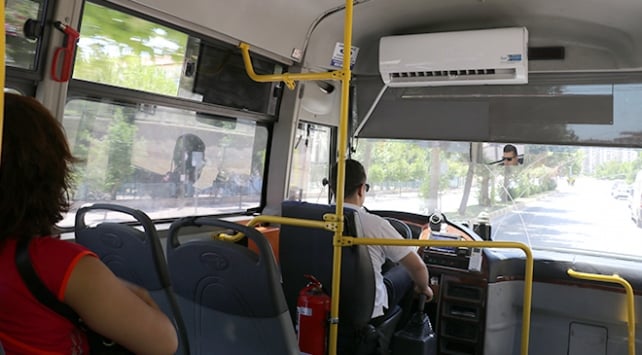 Yolcu Minibüsüne Duvar Tipi Klima Taktırdı