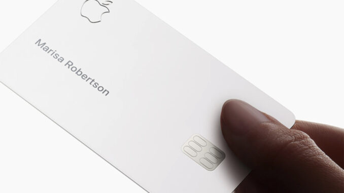Apple kredi kartı 'Apple Card' kullanıcılara sunuldu