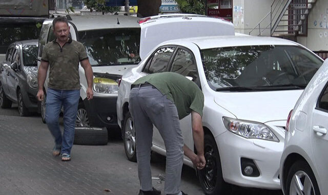 Araçlarını bu halde görünce şoke oldular