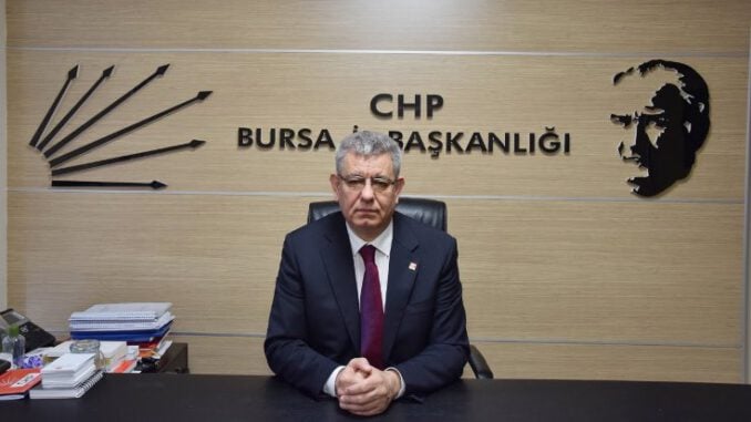 CHP Bursa İl Başkanı'ndan Karacabey Belediye Başkanı'nın Tweetine Eleştiri