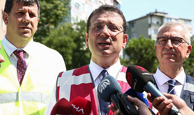 Ekrem İmamoğlu gazetecilerin sorularını yanıtladı