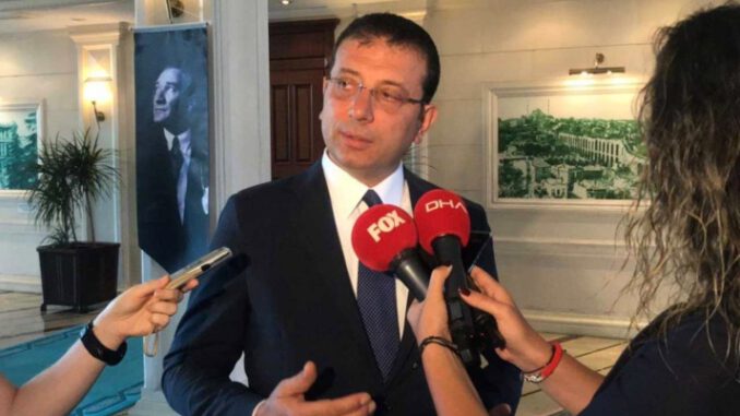 İmamoğlu'ndan Medya AŞ'deki 50 gazetecinin işten çıkarılmasına ilişkin açıklama
