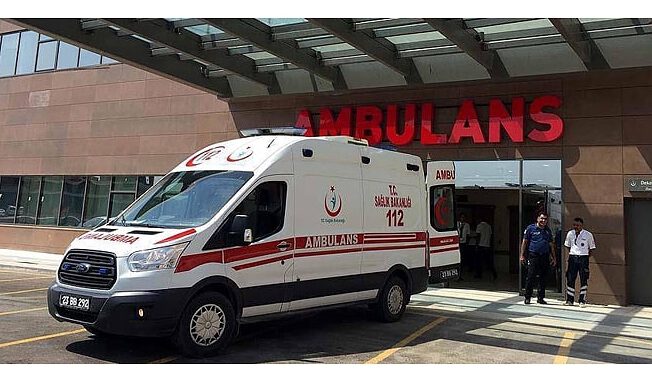 15 yaşındaki sürücü uçuruma yuvarlandı