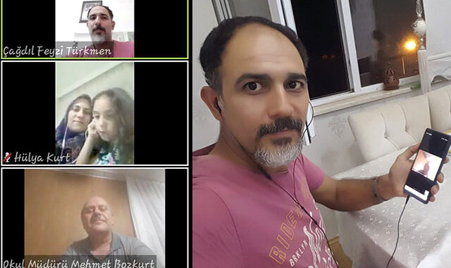 Okula gelemeyen veliler için 'Online' toplantı